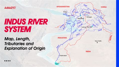 the total length of the indus river is ____ kilometers|Indus River System: Map, Tributaries, Origin And Length.